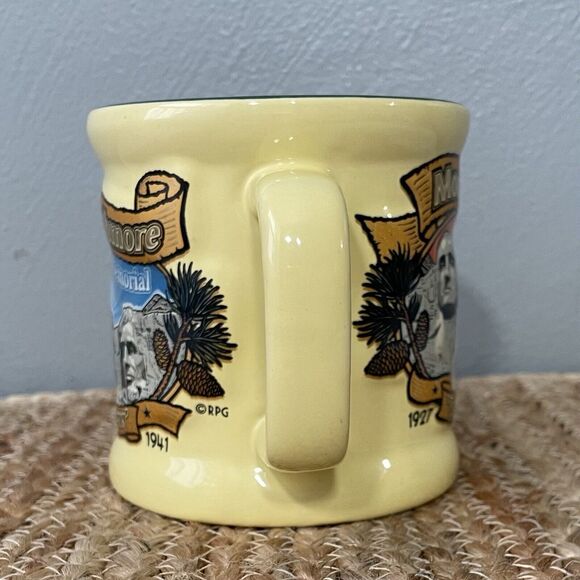Mount Rushmore National Memorial Sculptor 3D Coffee Mug Souvenir South Dakota - Picture 3 of 6